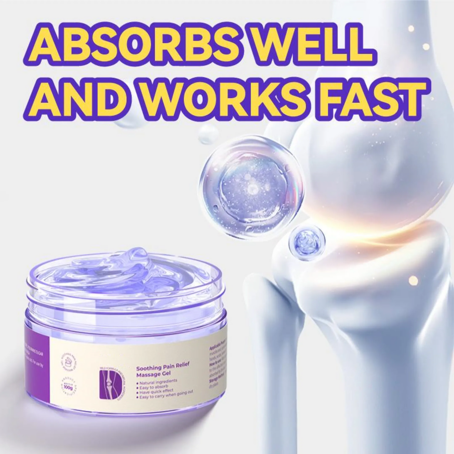 Kreain Joint Pain Gel Fast Acting Gel, Pain Massage Gel